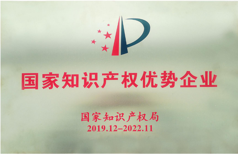 國家知識(shí)產(chǎn)權(quán)優(yōu)勢(shì)企業(yè)