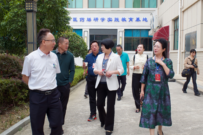 “邵陽紅”中醫(yī)藥膳科普教育研學(xué)基地在天香生物產(chǎn)業(yè)園啟動